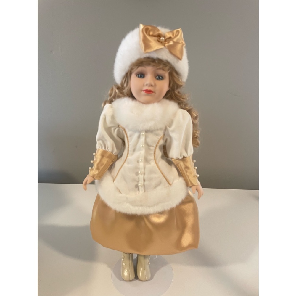 Porcelain doll.